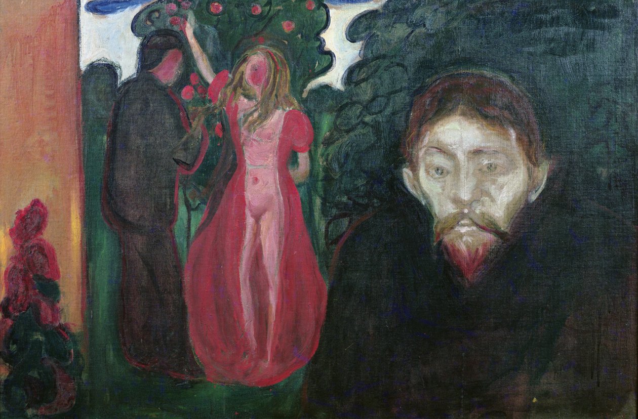 Žárlivost od Edvard Munch