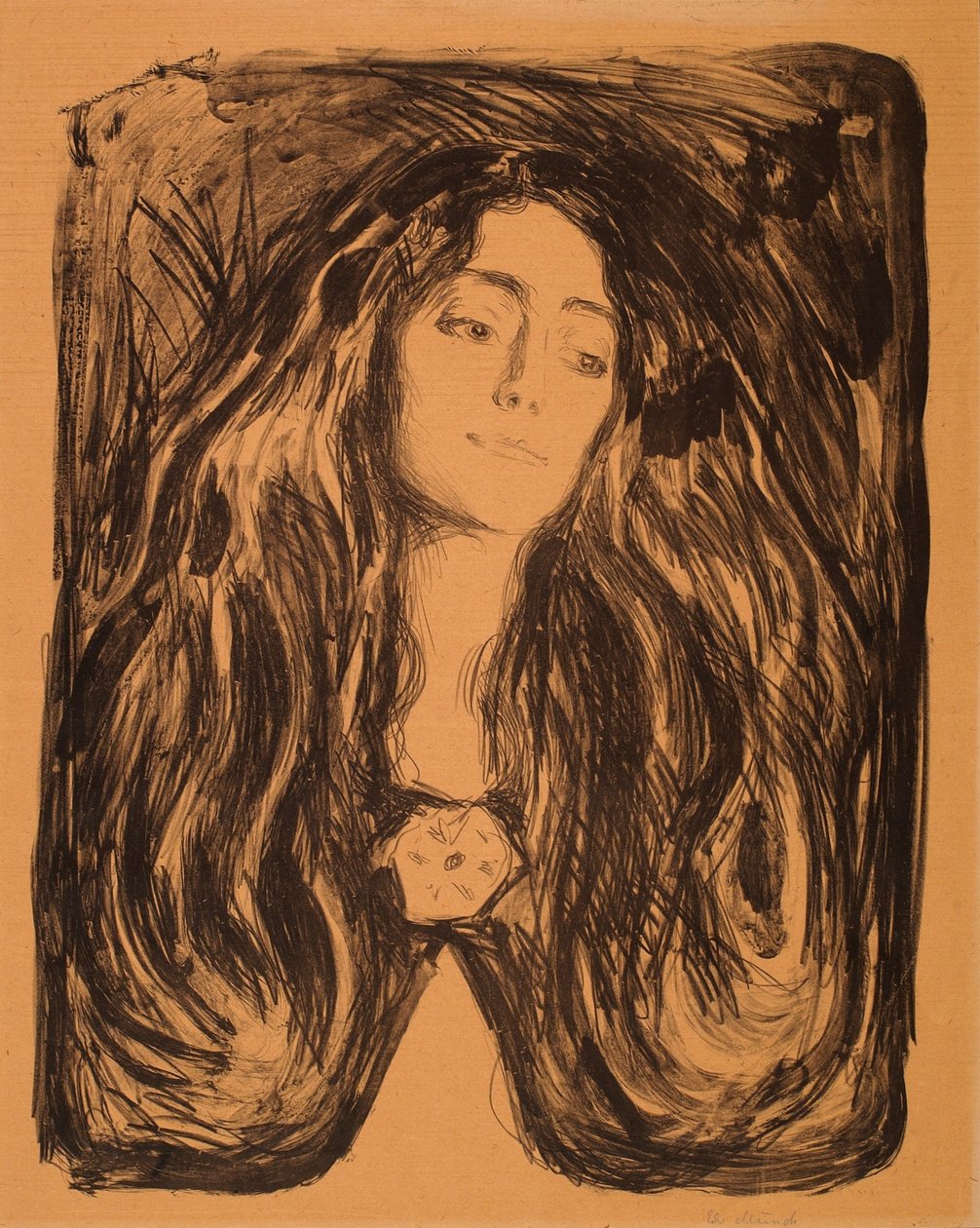 madona od Edvard Munch