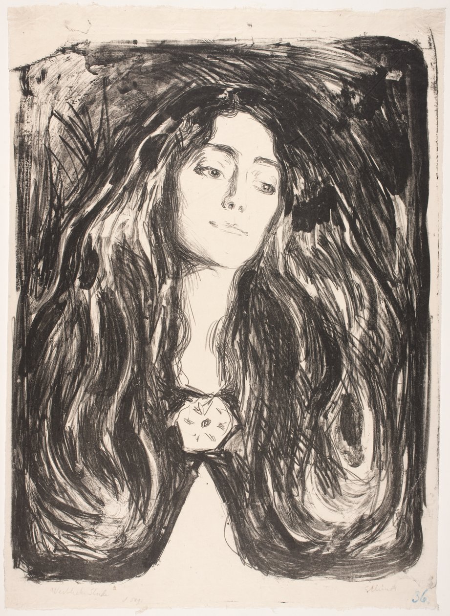 madona od Edvard Munch