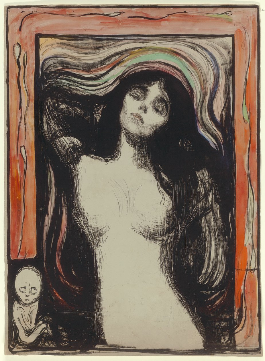madona od Edvard Munch