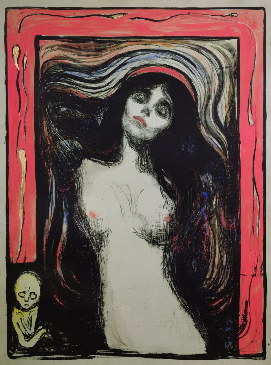 madona od Edvard Munch