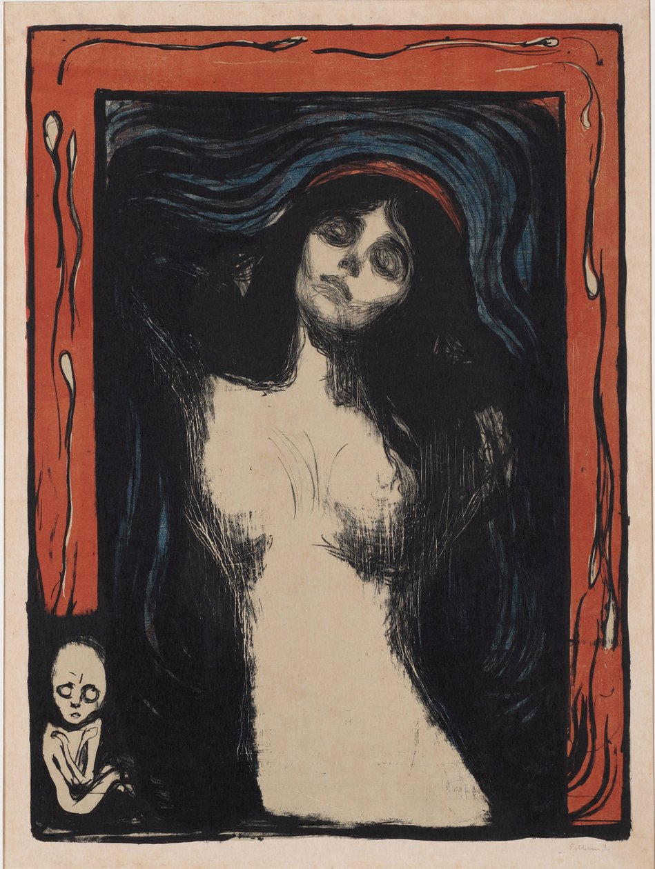madona od Edvard Munch