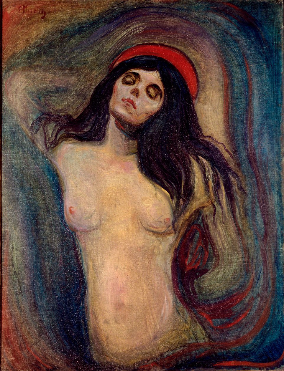 Obraz Madony od Edvarda Muncha od Edvard Munch