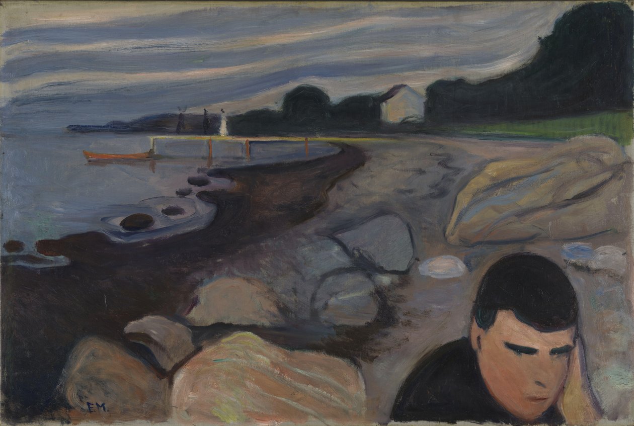 Melancholie od Edvard Munch