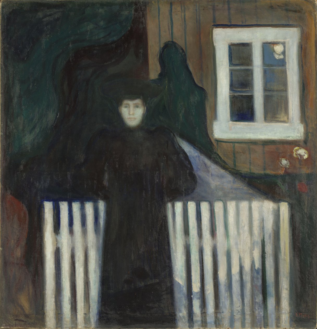 Měsíční svit od Edvard Munch