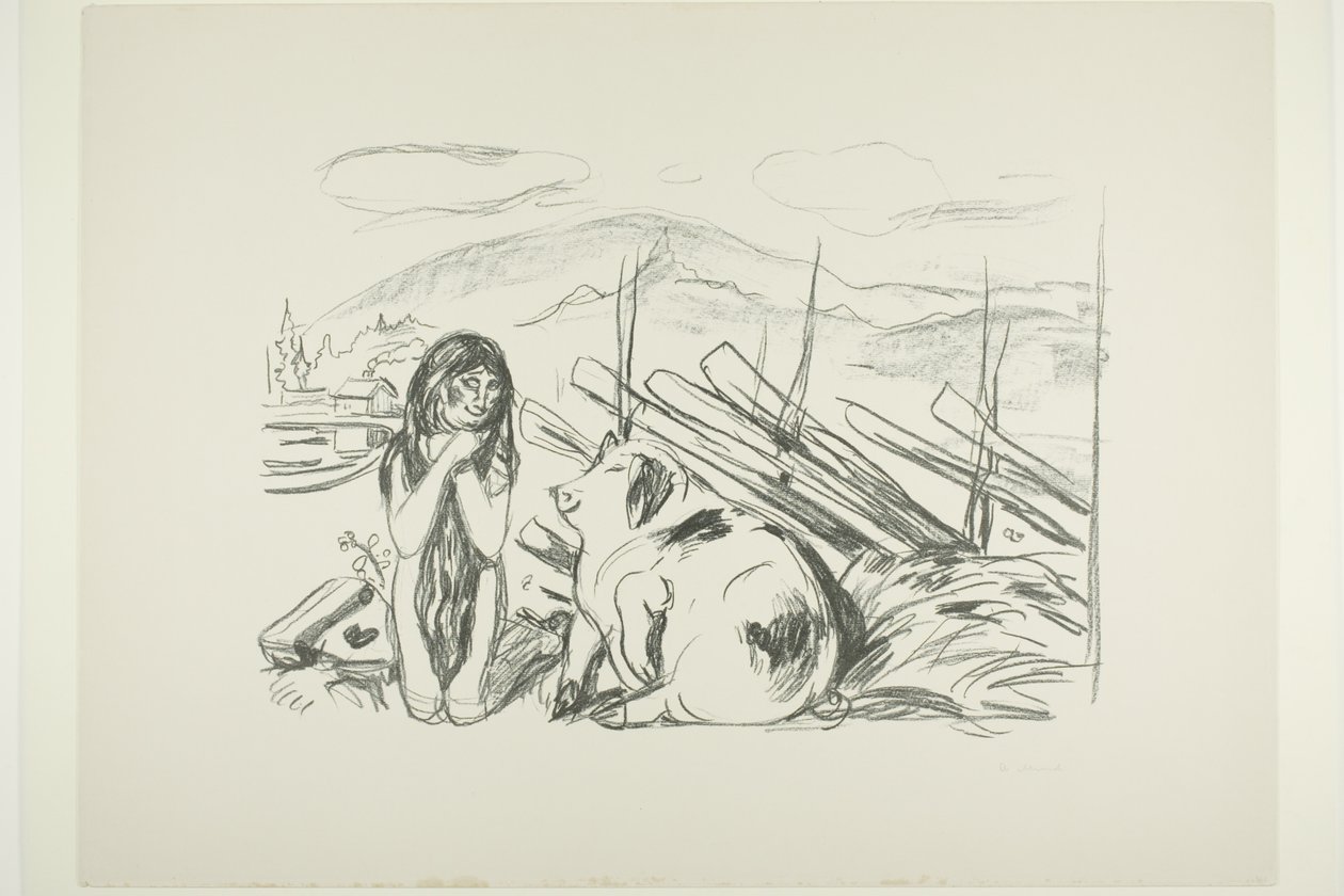 Omega a prase od Edvard Munch
