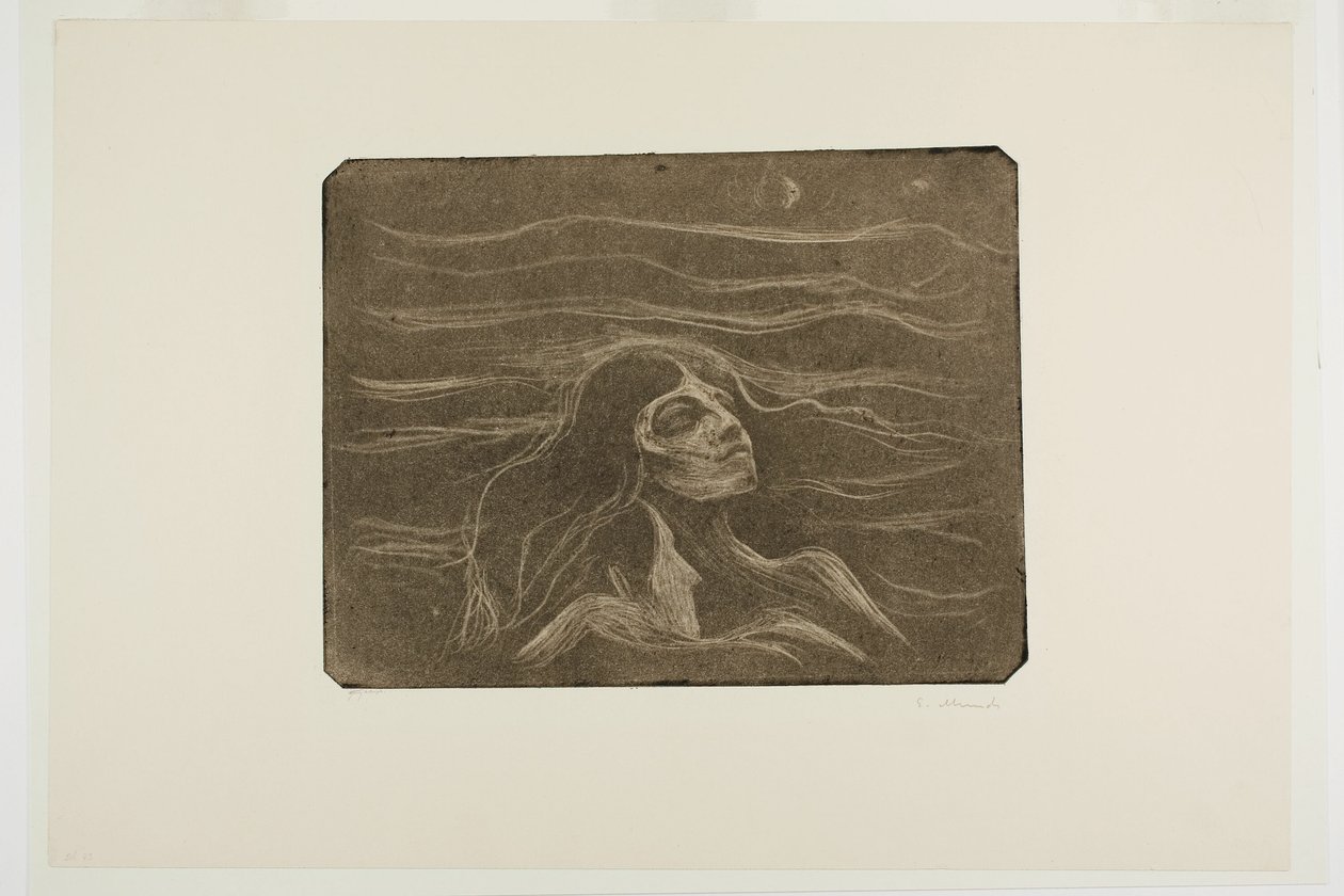 Na vlnách lásky od Edvard Munch