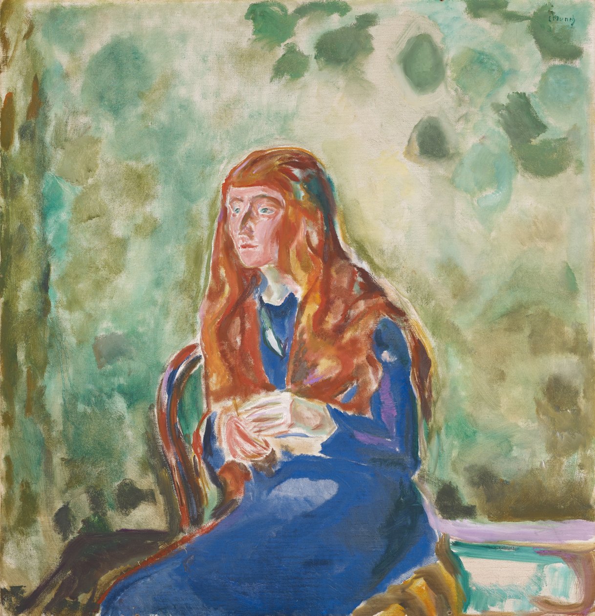 Portrét Käte Perls, 1913 od Edvard Munch