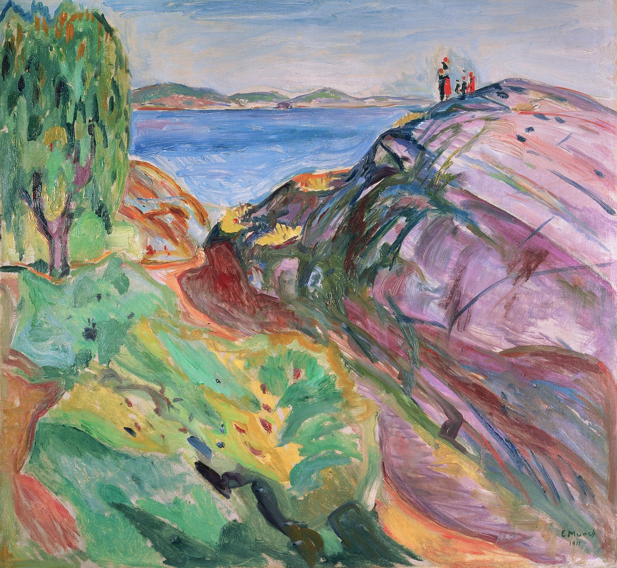 Léto u moře, Kragere od Edvard Munch