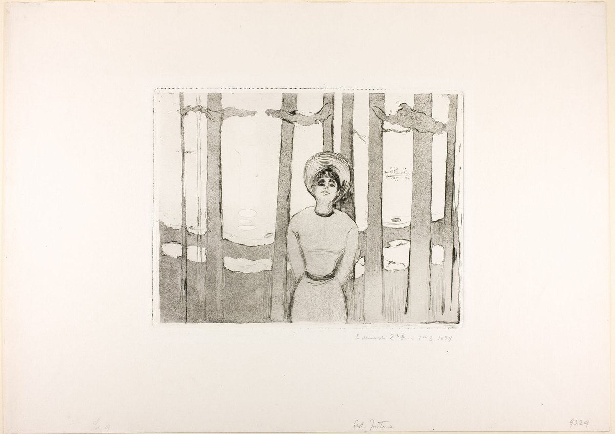 Letní noc. Hlas od Edvard Munch