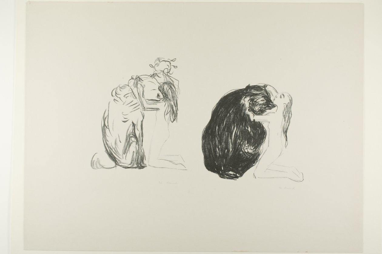 Medvěd z Alfy a Omegy od Edvard Munch