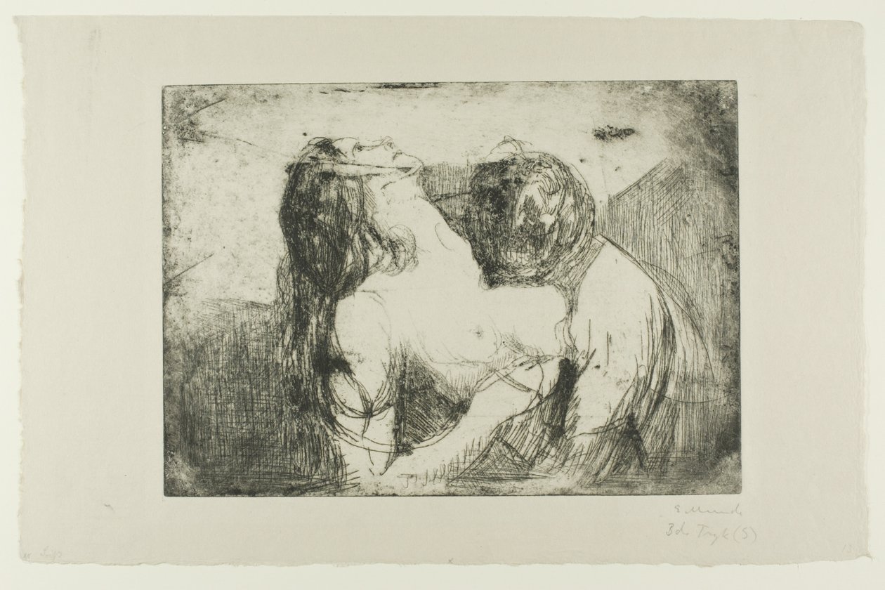 Kousnutí od Edvard Munch