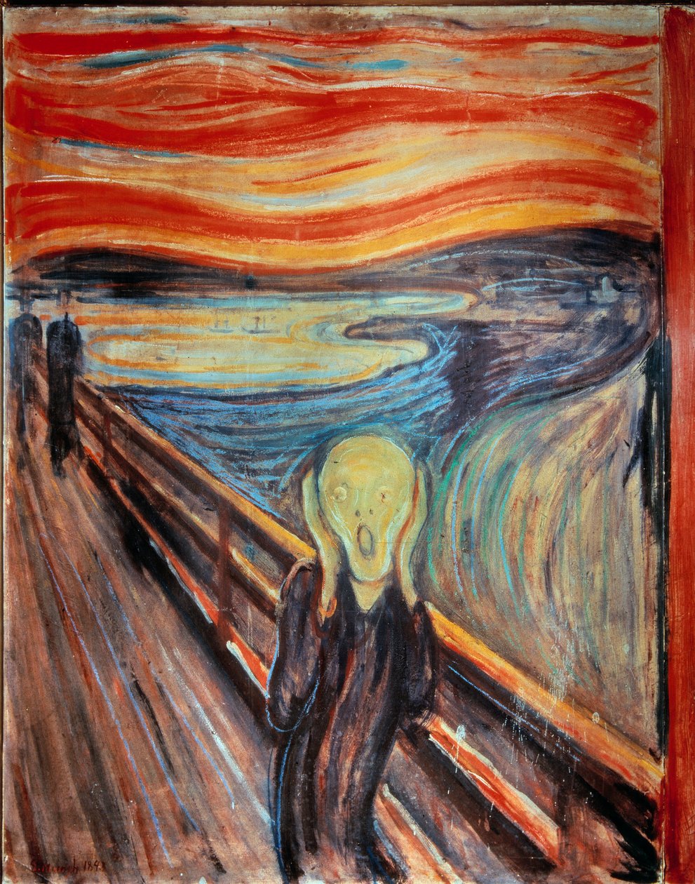 Výkřik od Edvard Munch