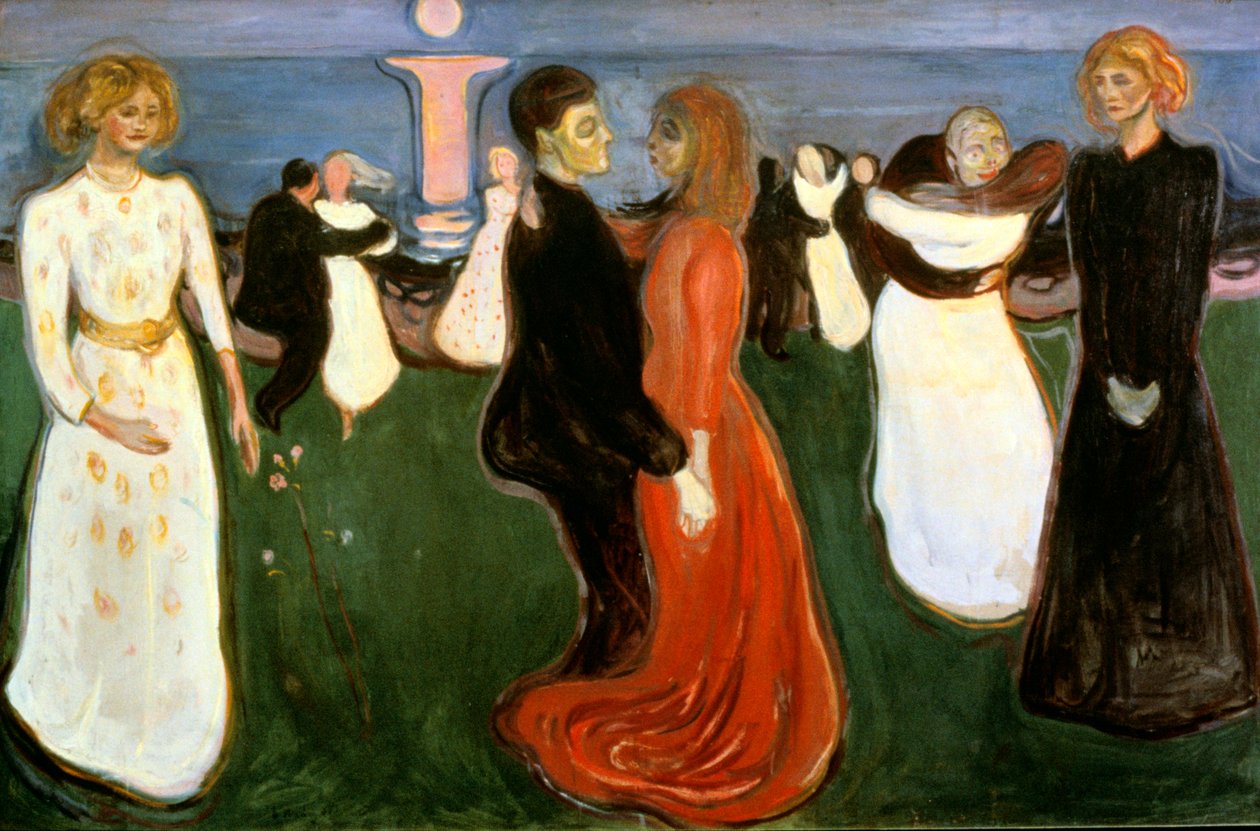 Tanec života, 1899-1900. od Edvard Munch
