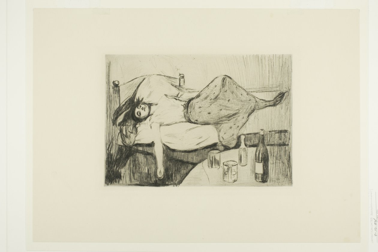 Den poté od Edvard Munch
