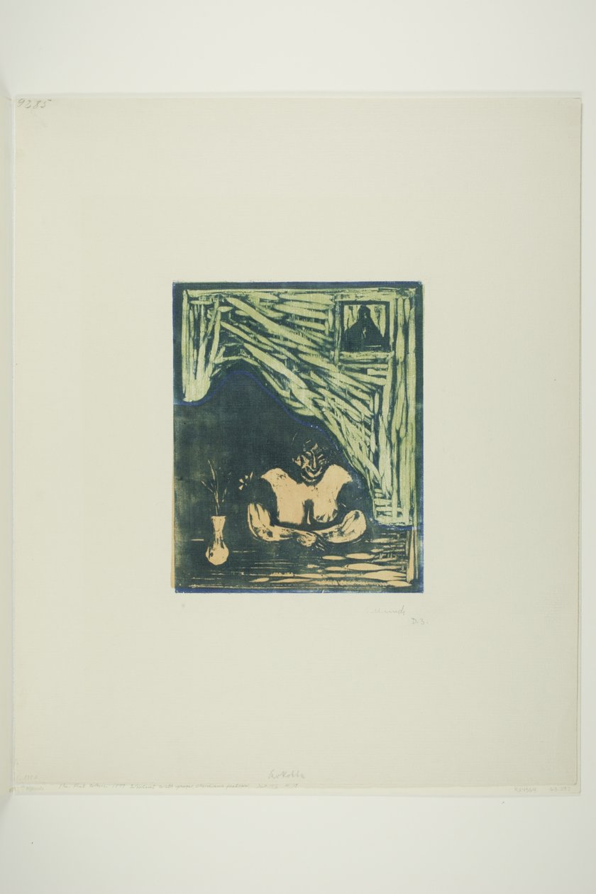 Tlustá děvka od Edvard Munch