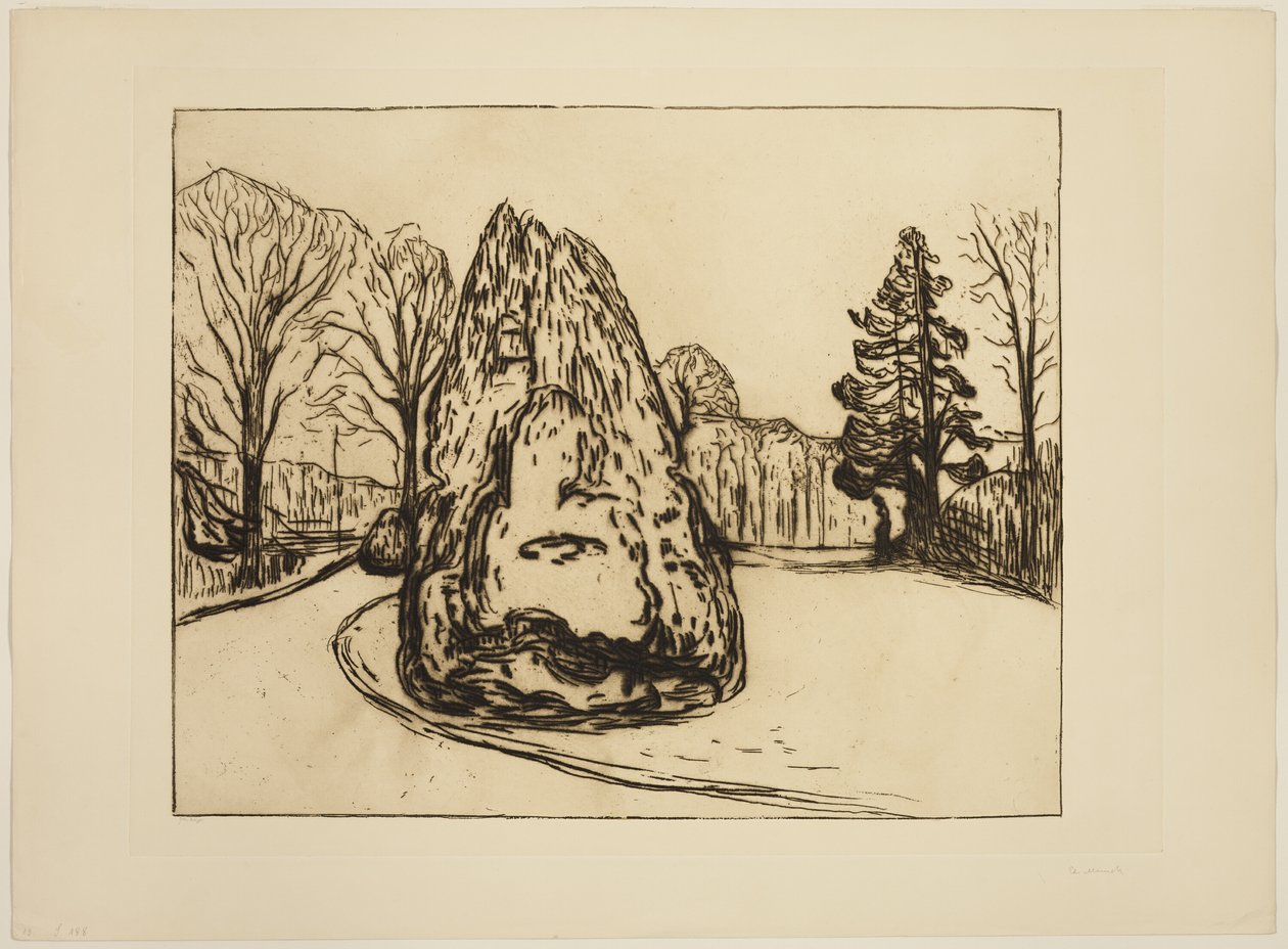 Zahrada od Edvard Munch