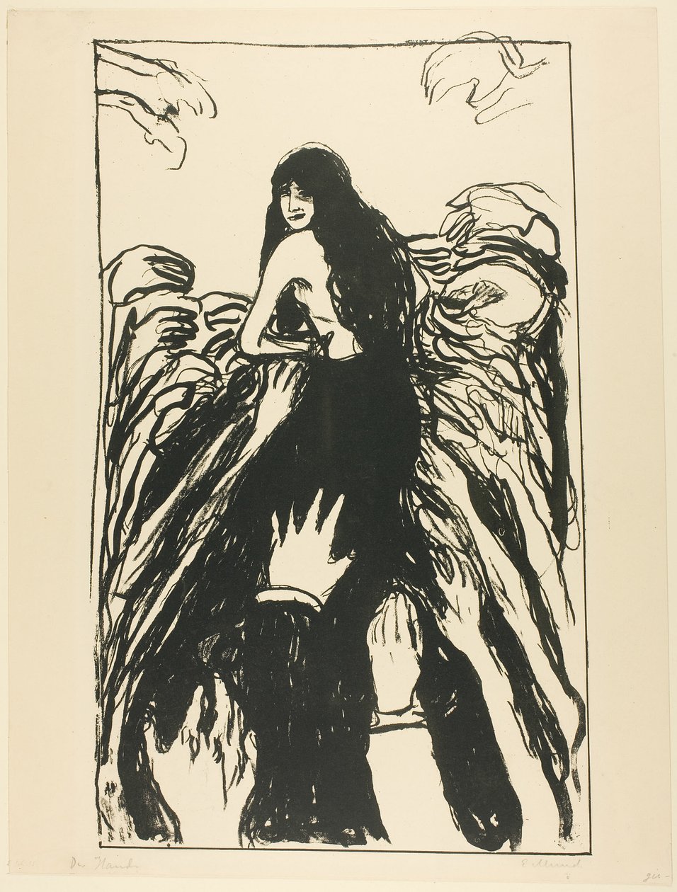Ruce od Edvard Munch