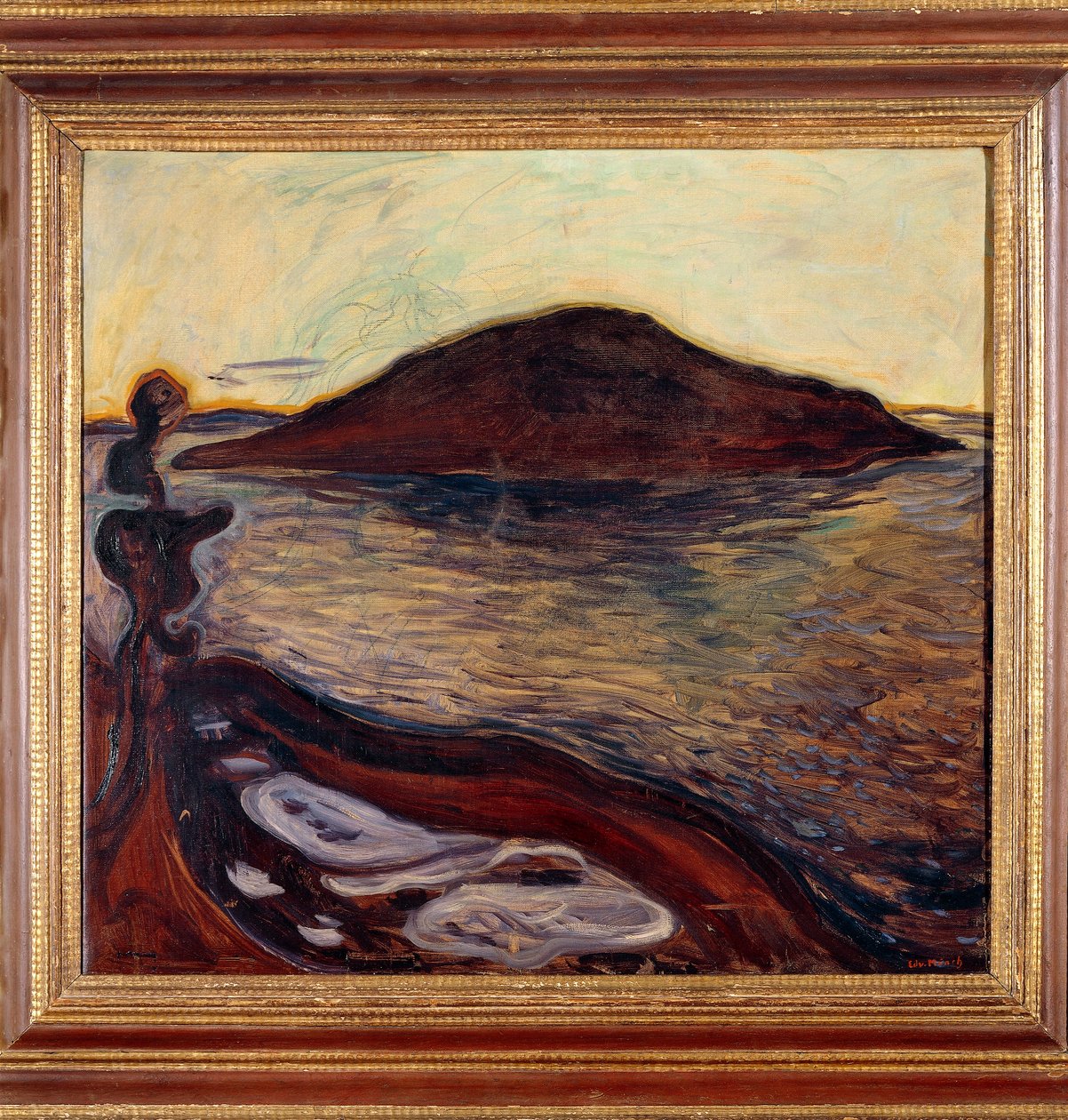 Ostrov (olej na plátně) od Edvard Munch