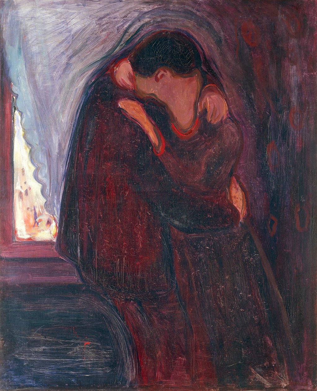 Polibek od Edvard Munch