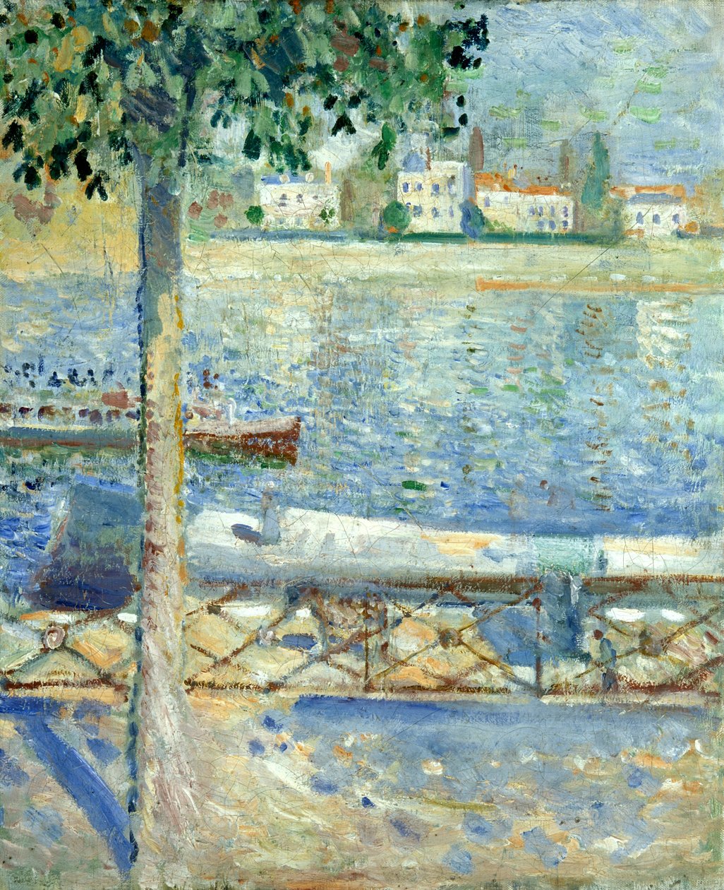 Seina v Saint-Cloud od Edvard Munch