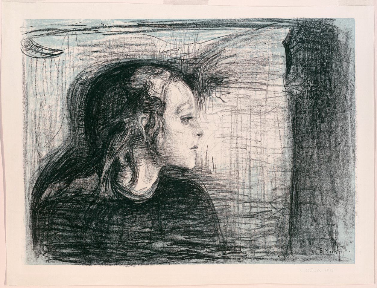 Nemocné dítě I od Edvard Munch