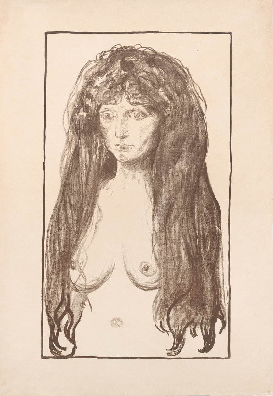 Hřích, 1902 od Edvard Munch