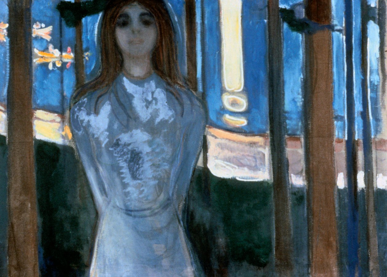 Hlas, 1893 od Edvard Munch