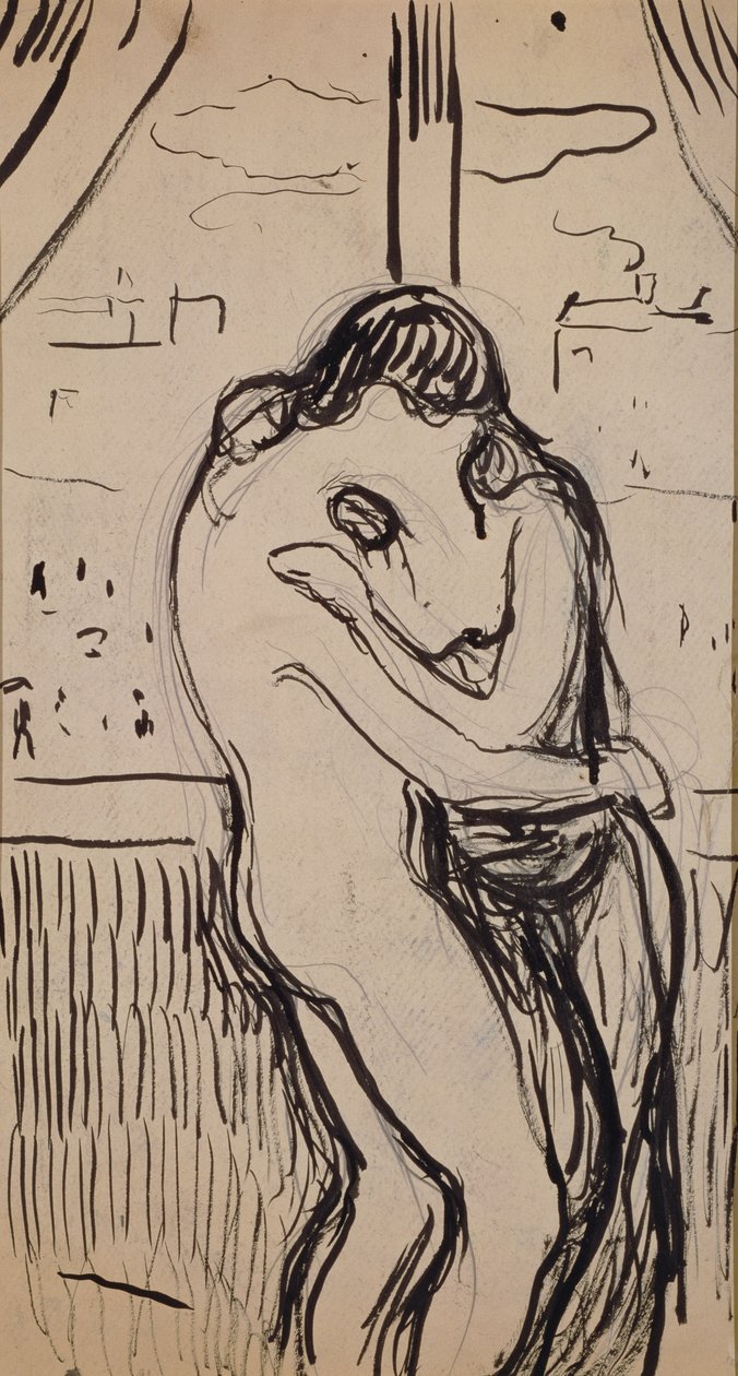 Polibek od Edvard Munch