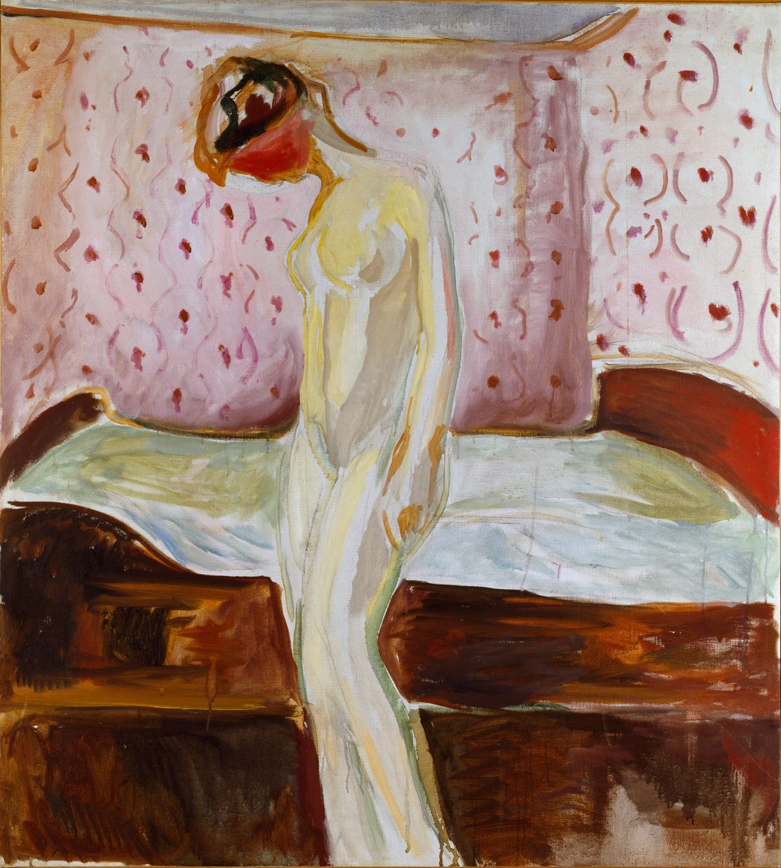 Mladá dívka v pláči od Edvard Munch
