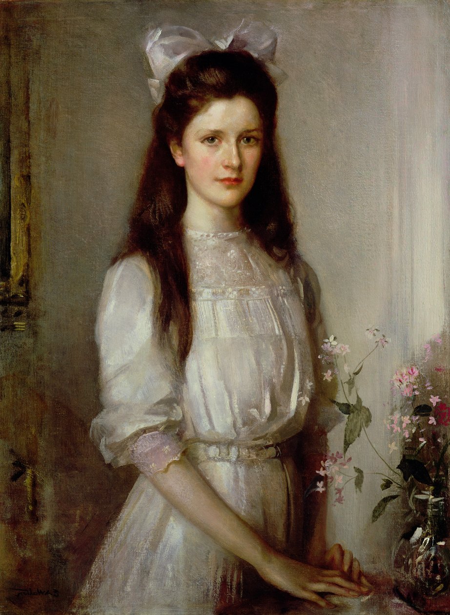 Slečna Christian Elspeth Mallock od Edward Arthur Walton