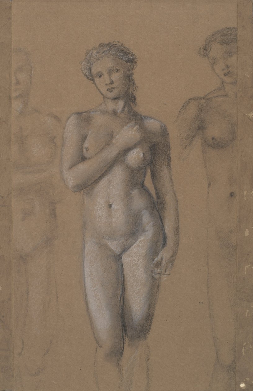 Ženský akt od Edward Burne Jones