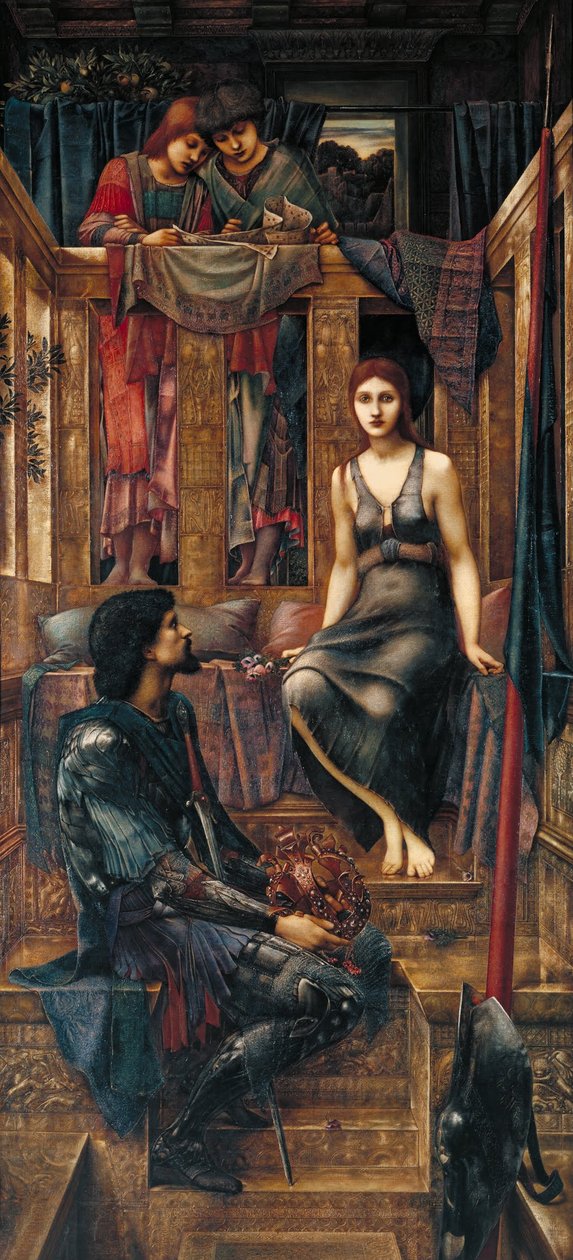Král Cophetua a žebrácká služka od Edward Burne Jones