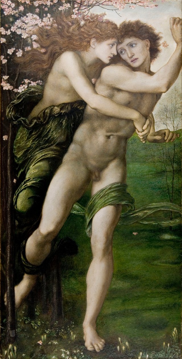 Phyllis a Demophoon od Edward Burne Jones