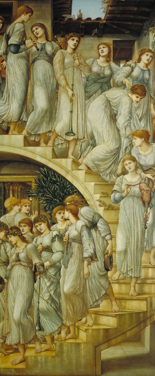 Zlaté schody od Edward Burne Jones