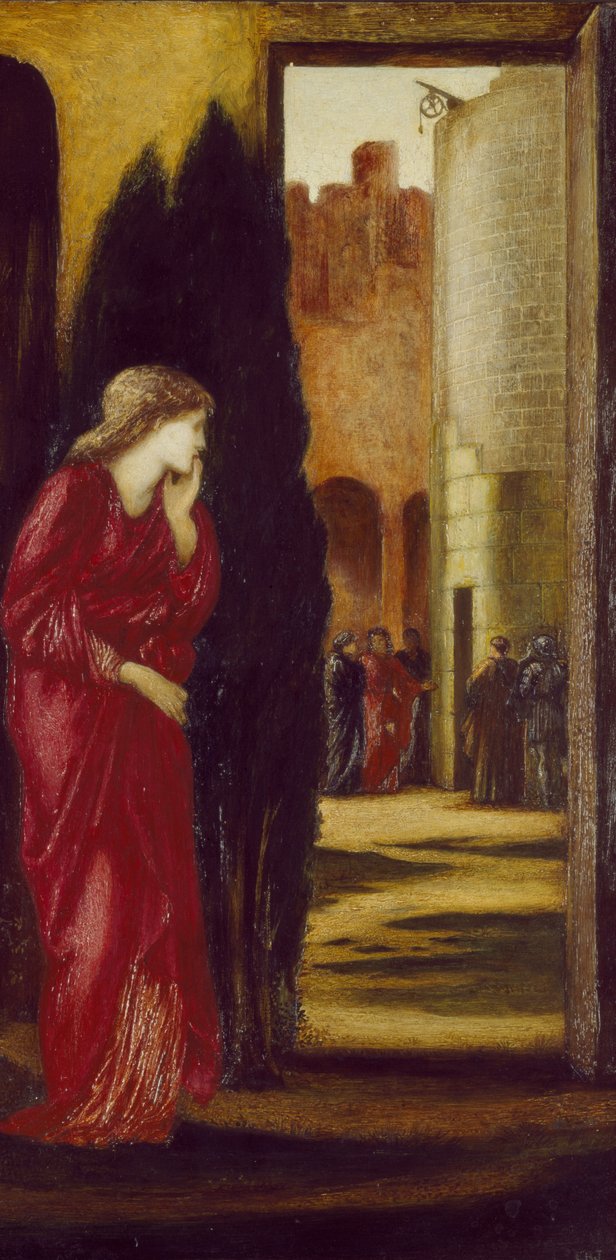 Danäe a Brazen Tower, 1872 od Edward Burne Jones