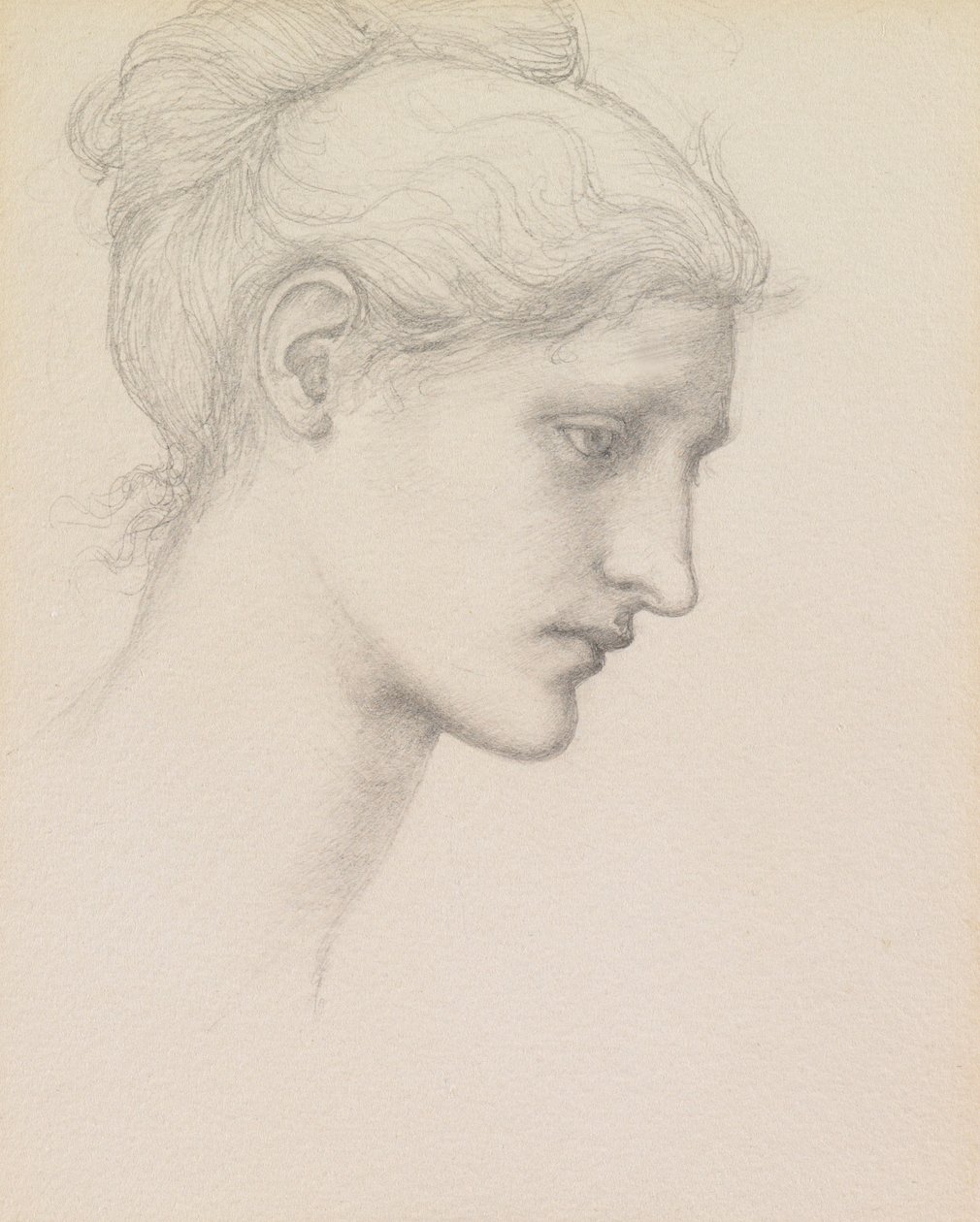 Studie pro Laus Veneria, c.1875 od Edward Burne Jones