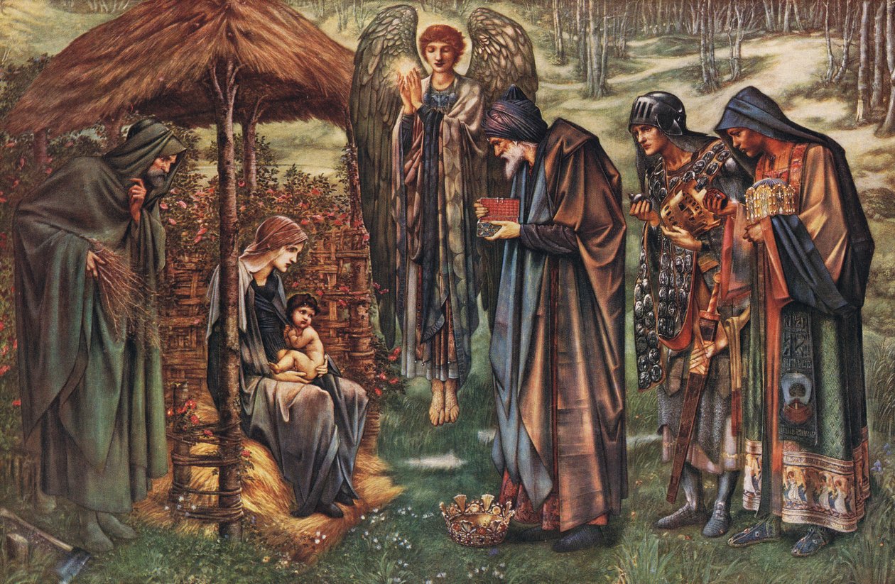 Betlémská hvězda od Edward Burne Jones