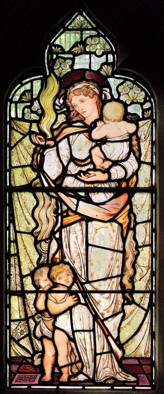 Charita, 1883 od Edward Burne Jones