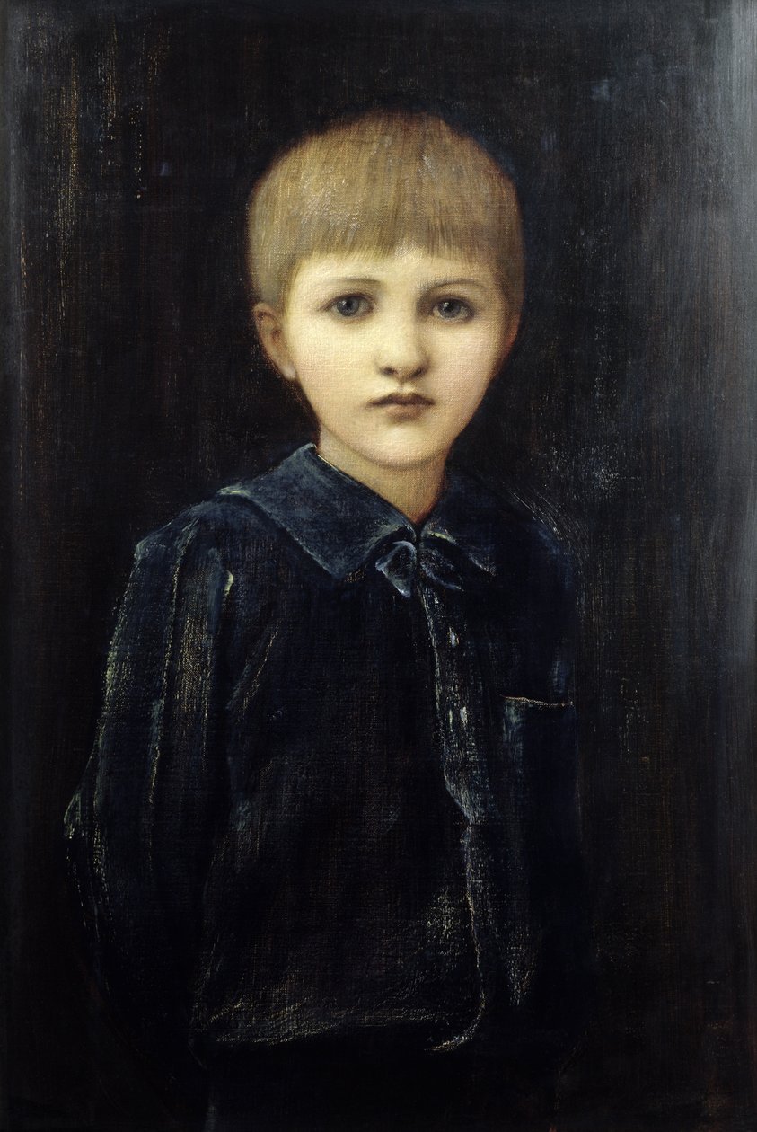 Portrét Denise Mackaila, vnuka umělce od Edward Burne Jones