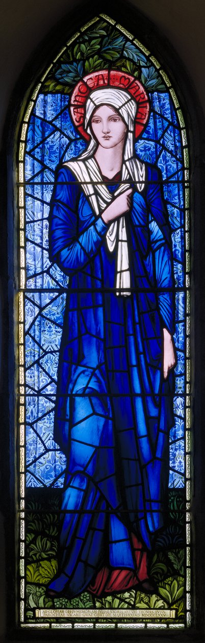 Rottingdean, St Margaret, Morris & Co., Edward Burne-Jones, Panna Marie, 1894 od Edward Burne Jones