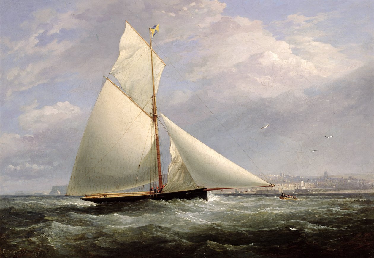 U Ramsgate, 1853 od Edward Duncan
