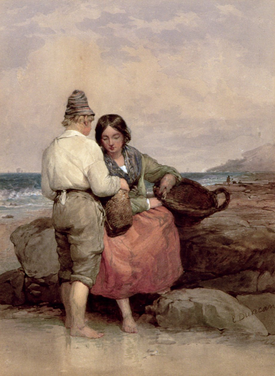 Shrimpers od Edward Duncan