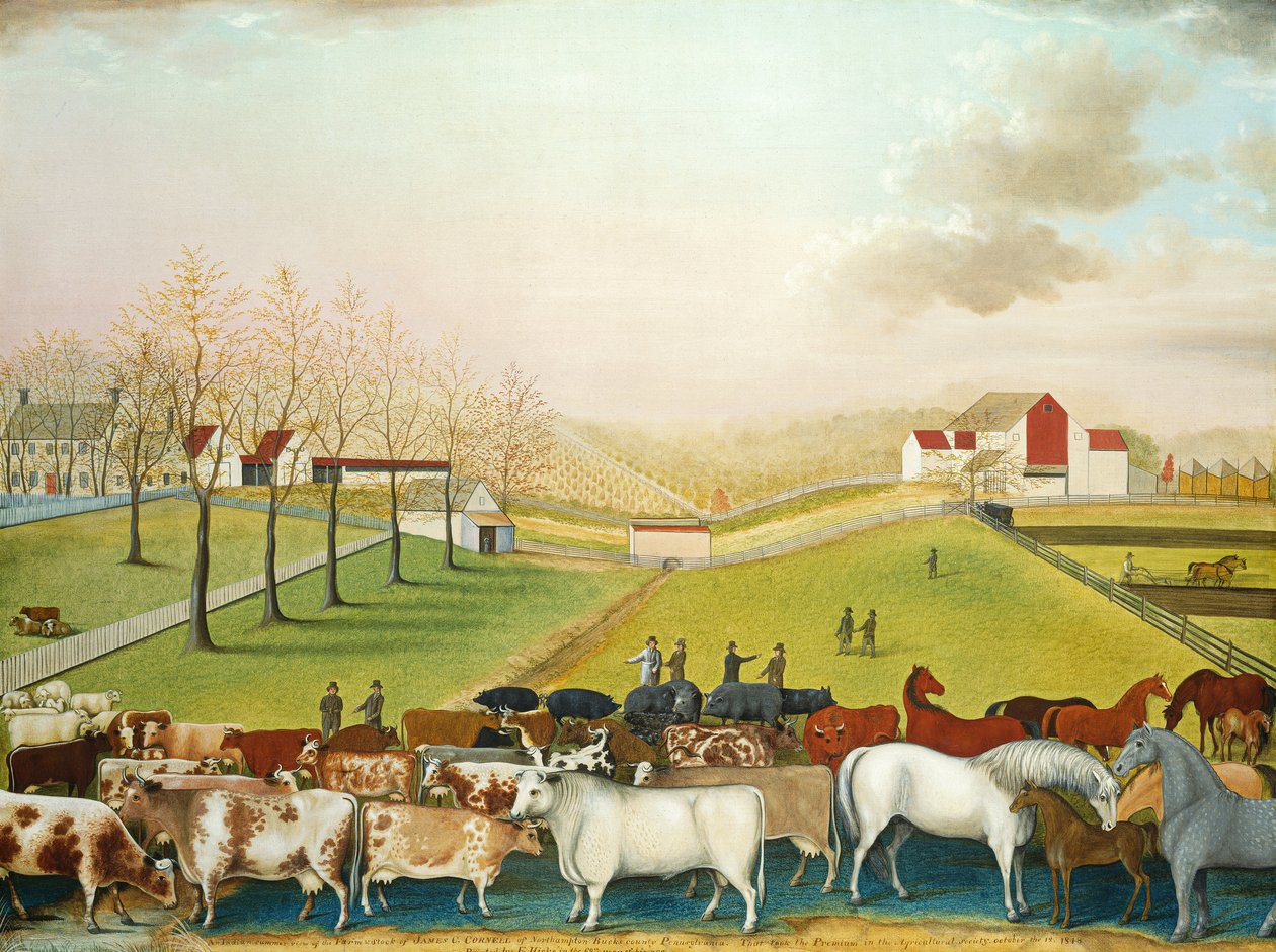 Cornell Farm od Edward Hicks