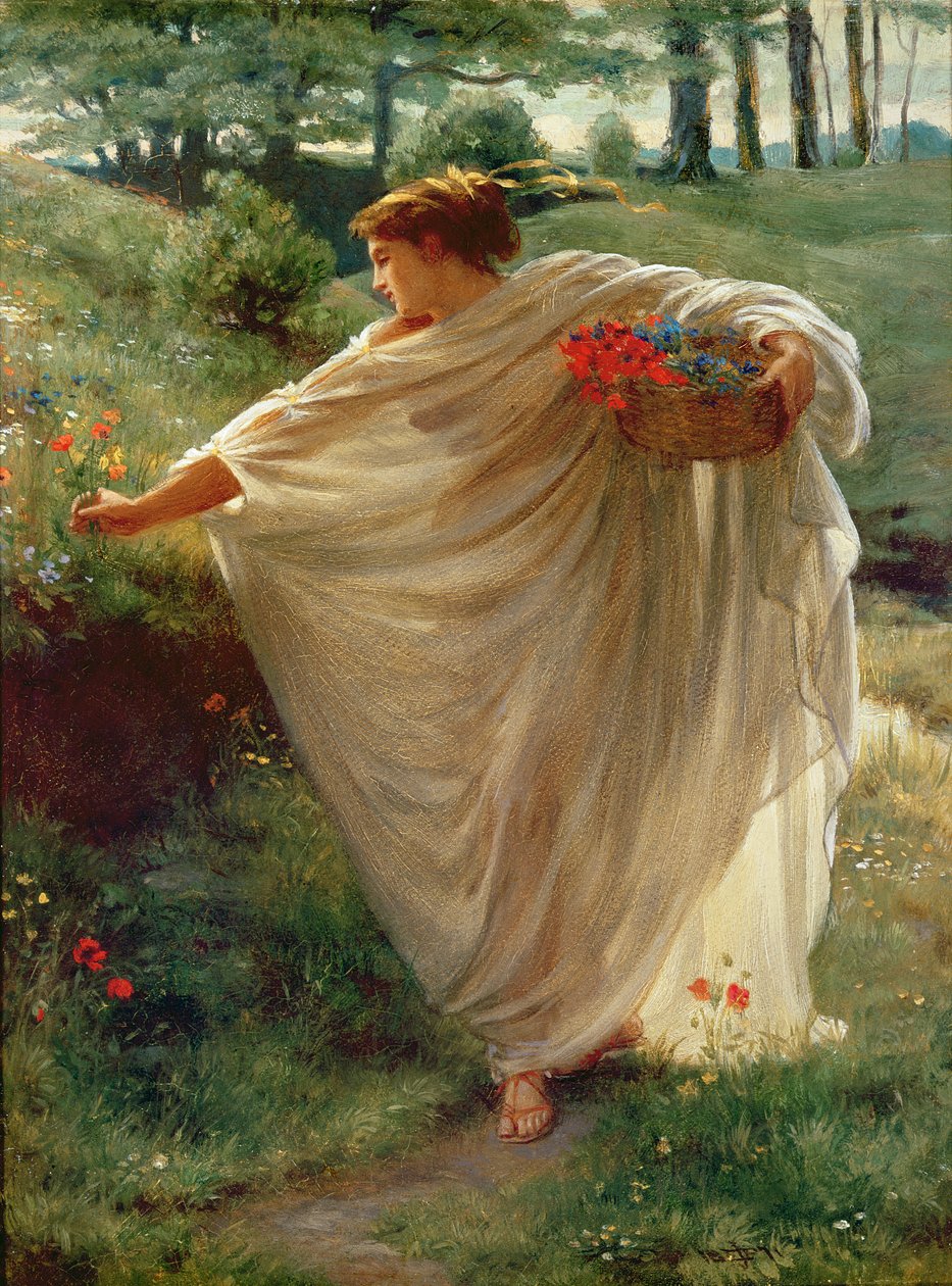Divoké květy od Edward John Poynter