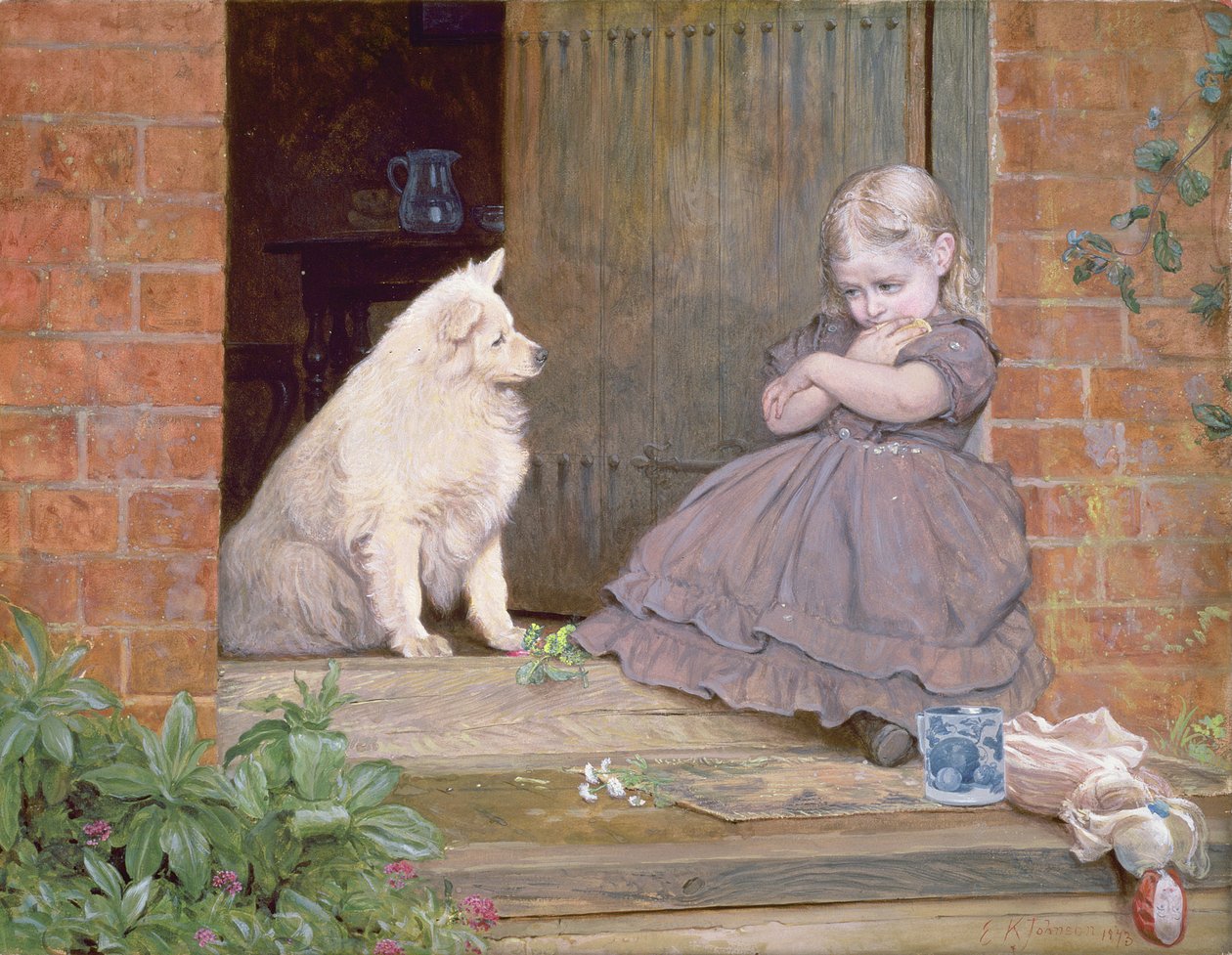 Čas na čaj, 1873 od Edward Killingworth Johnson