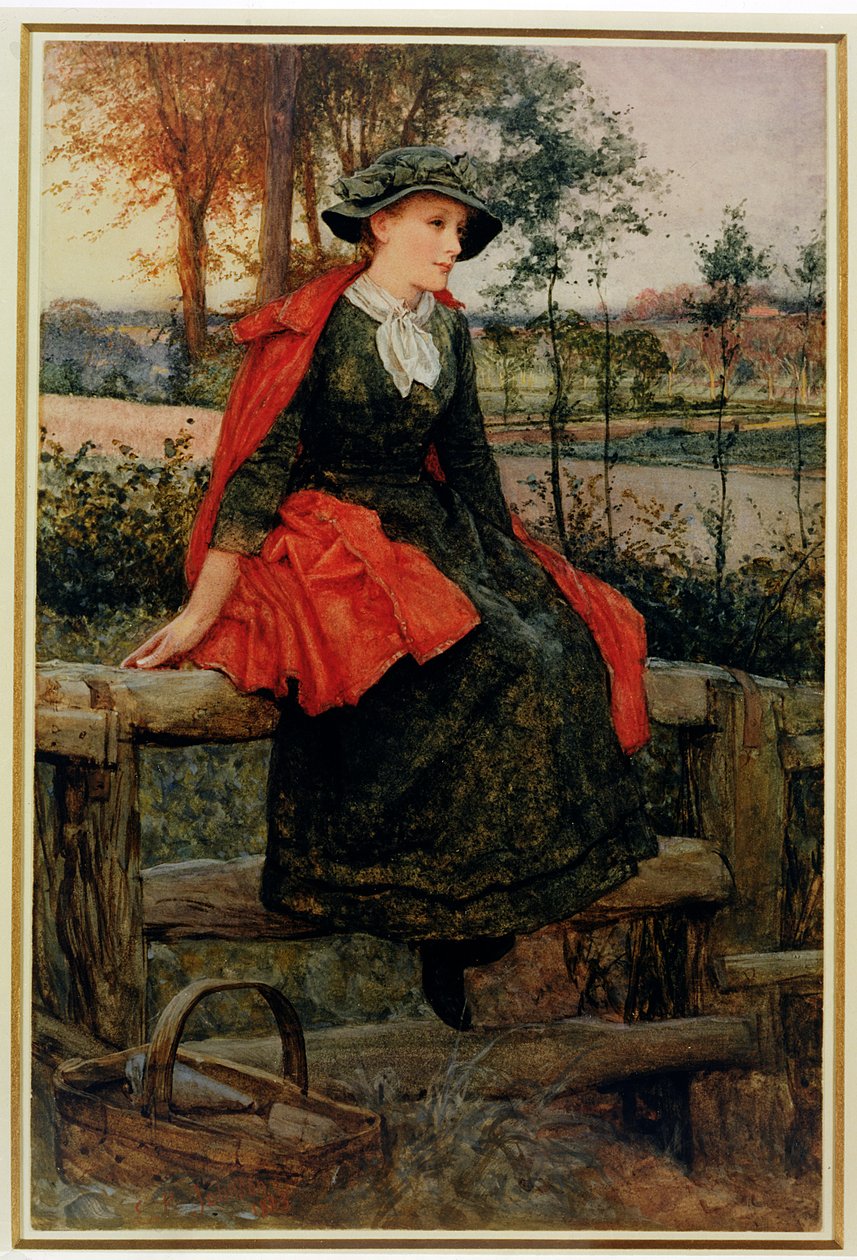 Červený mys, 1883 od Edward Killingworth Johnson