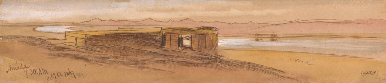 Amada, 7-30 hod., 12. února 1867 (423) od Edward Lear