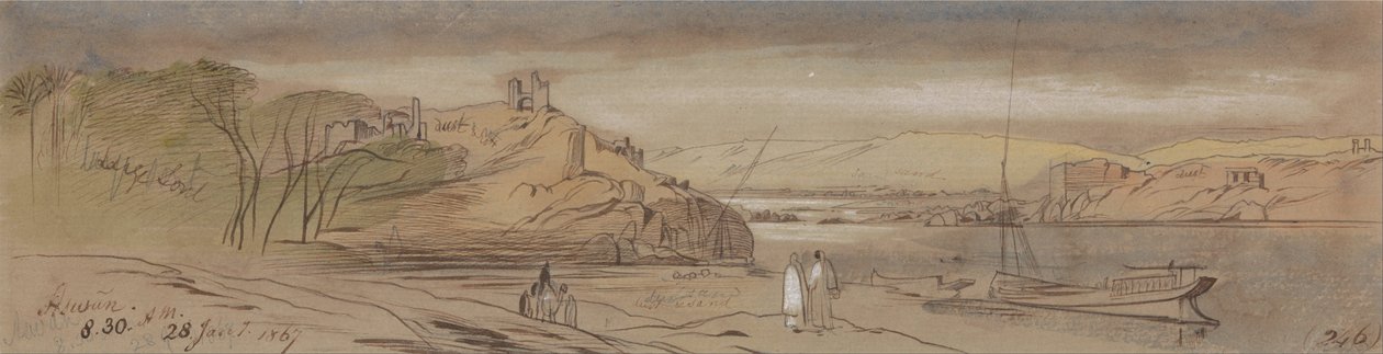 Asuán od Edward Lear