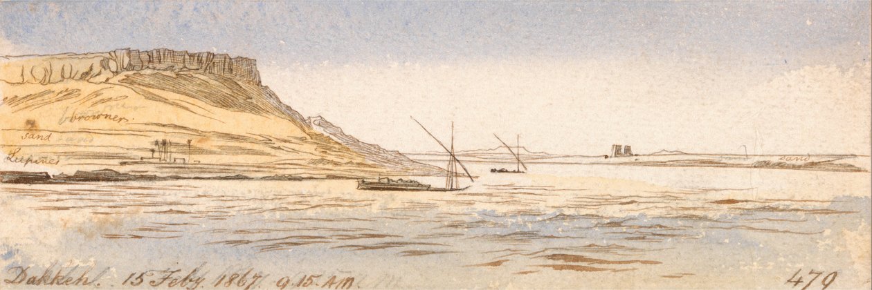 Dakkeh od Edward Lear